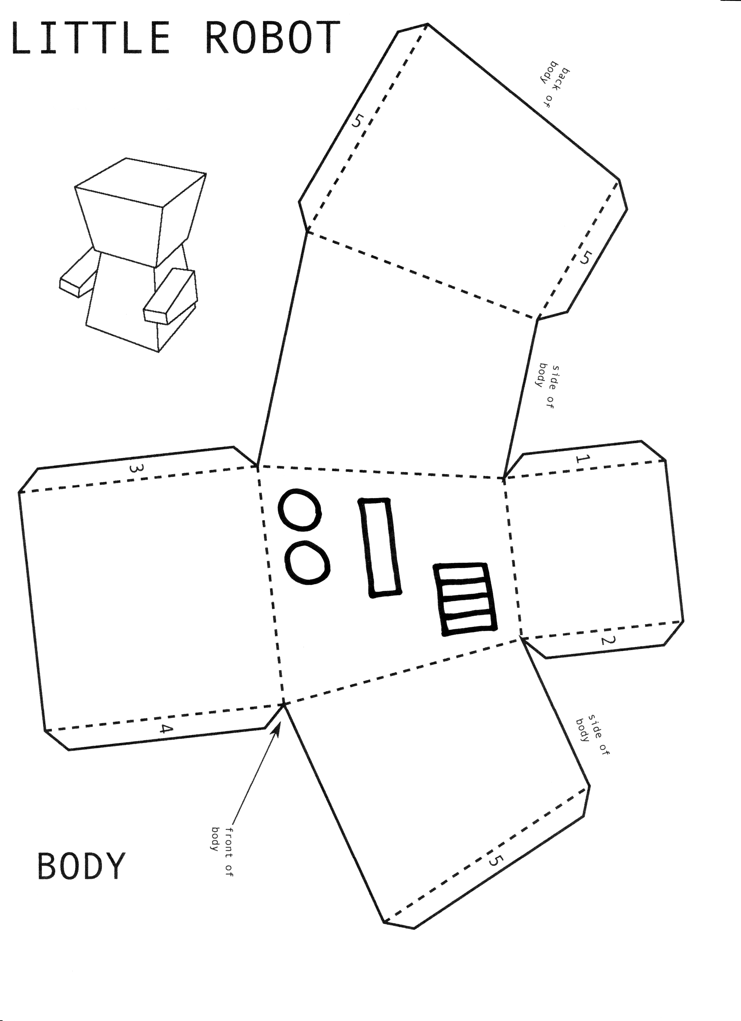 Little Robot activity | Maths on Toast